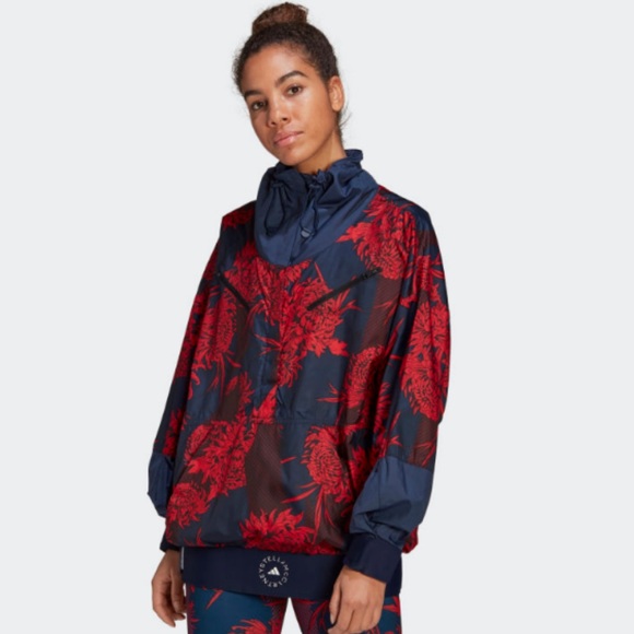 Adidas by Stella McCartney Jackets & Blazers - NWT adidas by Stella McCartney Future Playground Half-Zip Printed Jacket Size XS